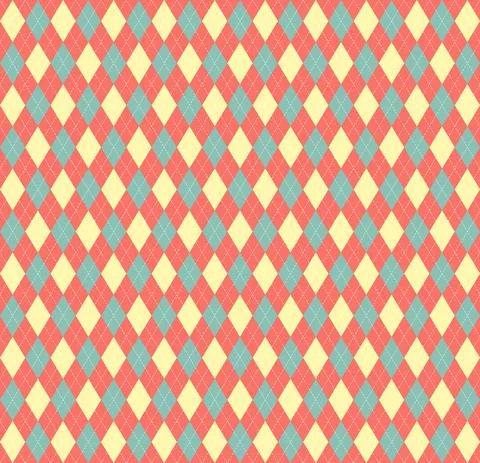 Easter Argyle plaid. Pattern Scottish cage Stock Illustration
