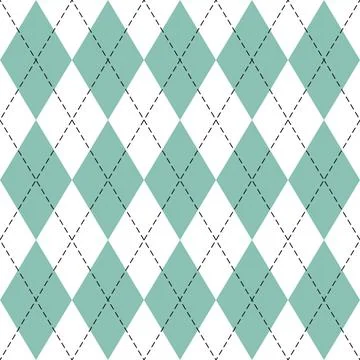 Easter Argyle plaid. Pattern Scottish cage Illustrazione stock