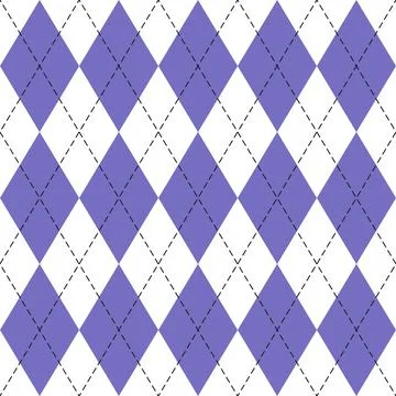 Easter Argyle plaid. Pattern Scottish cage Stockillustratie