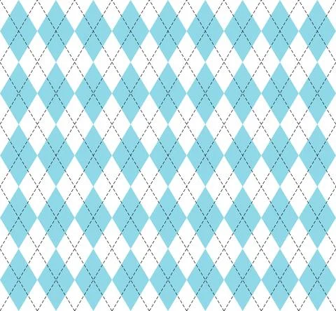 Easter Argyle plaid. Pattern Scottish cage Stockillustratie