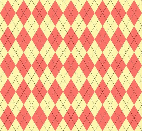 Easter Argyle plaid. Pattern Scottish cage 스톡 일러스트