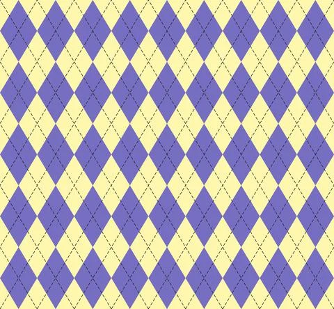 Easter Argyle plaid. Pattern Scottish cage イラスト素材