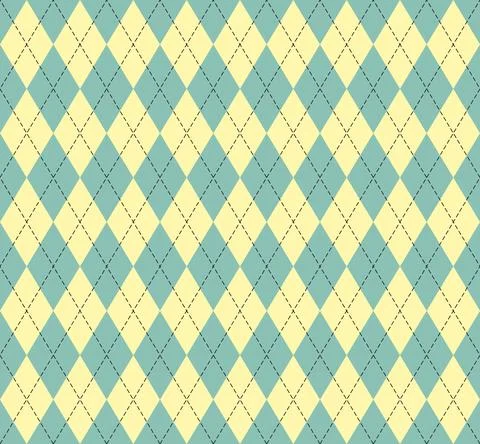 Easter Argyle plaid. Pattern Scottish cage Stockillustratie