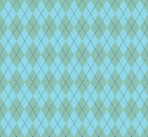 Easter Argyle plaid. Pattern Scottish cage Stock Illustration
