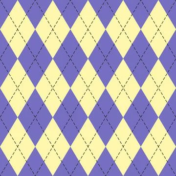 Easter Argyle plaid. Pattern Scottish cage 库存插图