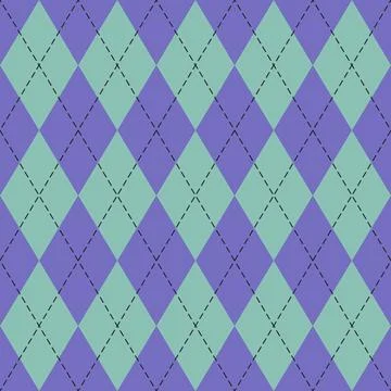 Easter Argyle plaid. Pattern Scottish cage イラスト素材
