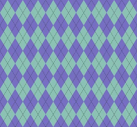 Easter Argyle plaid. Pattern Scottish cage Stockillustratie