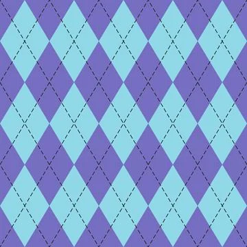 Easter Argyle plaid. Pattern Scottish cage 库存插图