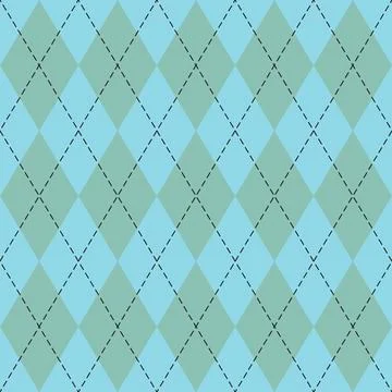 Easter Argyle plaid. Pattern Scottish cage Stock Illustration