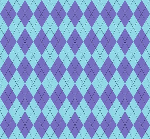 Easter Argyle plaid. Pattern Scottish cage Stock Illustration