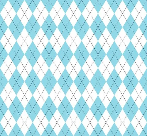 Easter Argyle plaid. Pattern Scottish cage Stockillustratie