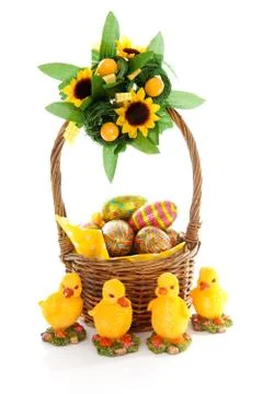 Easter arrangement Stock Photos