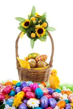 Easter arrangement Stock-Fotos