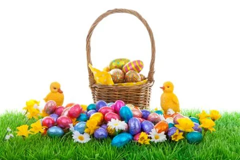 Easter arrangement Foto stock