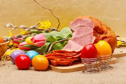 Easter arrangement Stock Photos