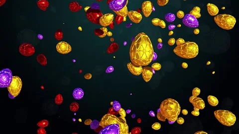 Easter Background Animation Stock Footage 343596589