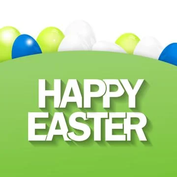 Easter background design creative graphic Stock Illustration