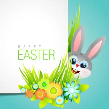 Easter background design Stock Illustration