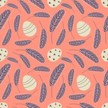 Easter background with eggs 库存插图