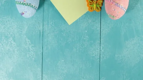 Easter background 库存影片 87215508