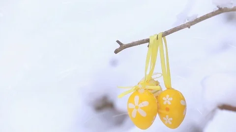 Easter background Stock Footage 87569958