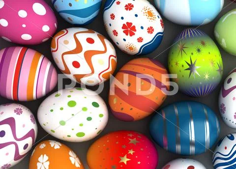Easter background Stock Illustration