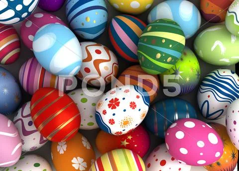 Easter background Stock Illustration