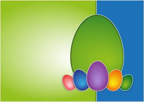 Easter background Stock Illustration