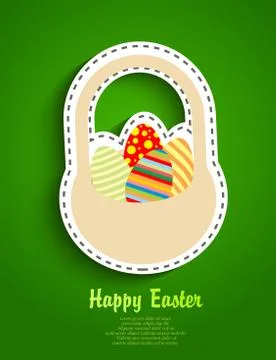 Easter background Stock Illustration