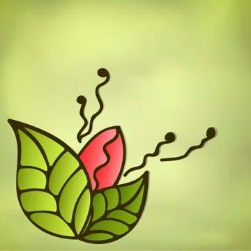 Easter background Stock Illustration