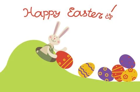 Easter background Stock Illustration