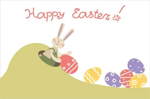 Easter background Stock Illustration