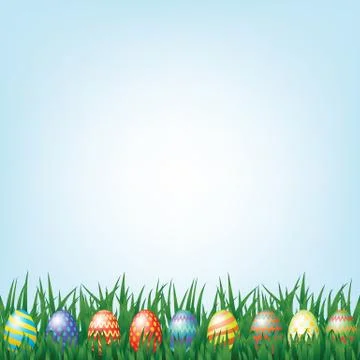 Easter background Stock Illustration