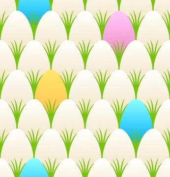 Easter background. Stock Illustration