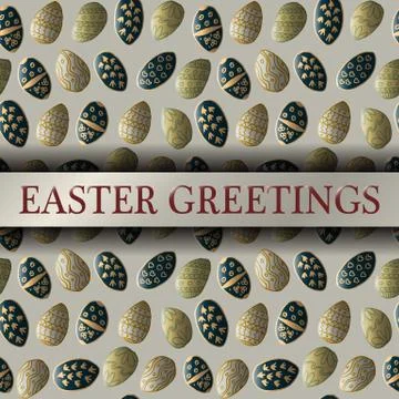 Easter background Illustrazione stock