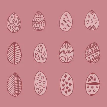 Easter background Stock Illustration