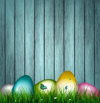 Easter Background Stock Illustration