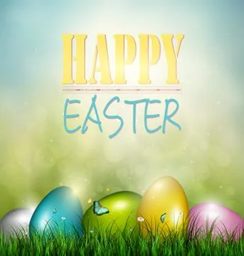 Easter Background Illustrazione stock