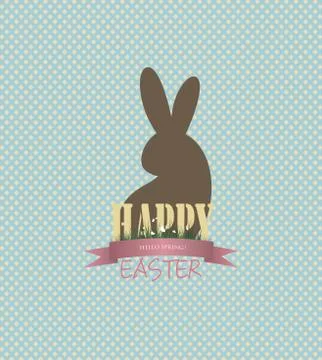 Easter Background Stock Illustration