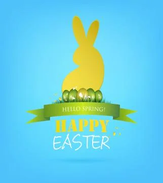 Easter Background Illustrazione stock