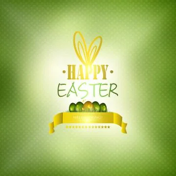 Easter Background Stock Illustration