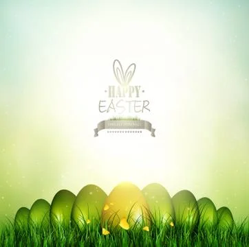 Easter Background Illustrazione stock