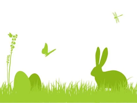 Easter background Stock Illustration