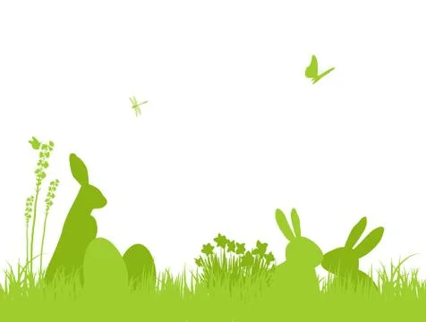 Easter background Stock Illustration