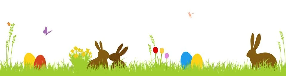 Easter background Stock Illustration