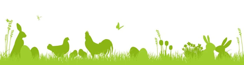 Easter background Stock Illustration