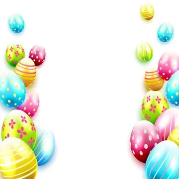 Easter background Stock Illustration
