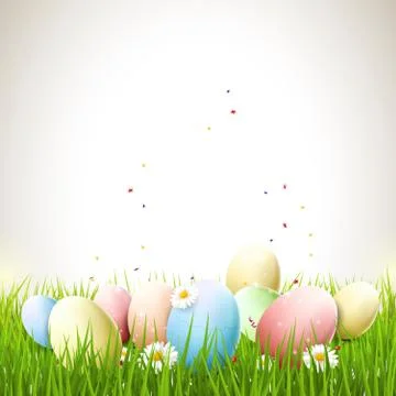 Easter background Stock-Illustration