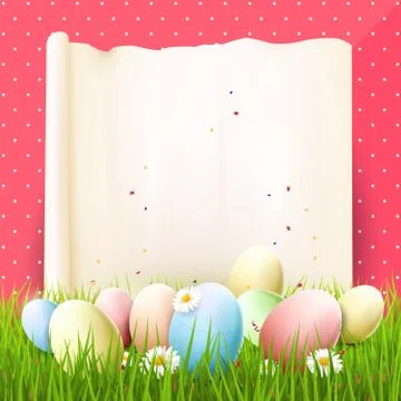 Easter background Stock Illustration