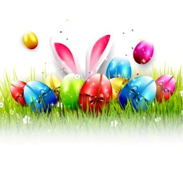 Easter background Stock-Illustration